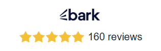 Bark: 5-star rating, 160 reviews