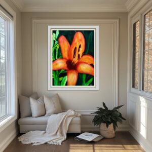 Orange Lilies often symbolize Confident, energy and enthusiasm