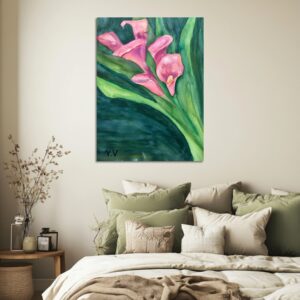 Lilies Symbolize love ,purity, fertility and rebirth