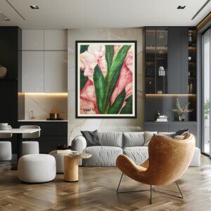 Gladiolus is a flower of honor, they stand strong and proud through life's challenges and pain