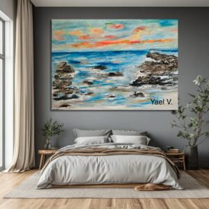 Golden tide at El Matador Beach